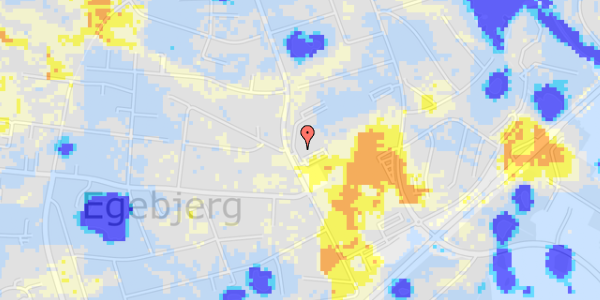 Ekstrem regn på Syvendehusvej 63E