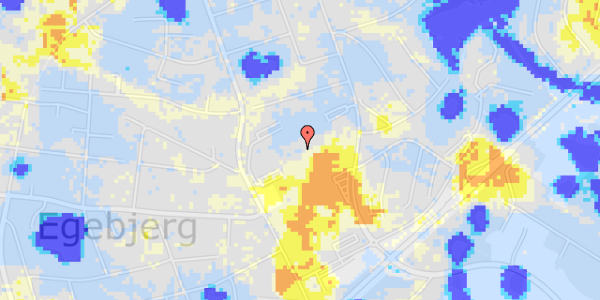 Ekstrem regn på Syvendehusvej 65E