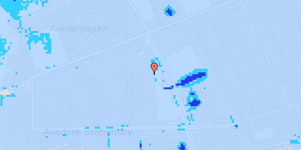 Ekstrem regn på Bymuren 18, 3. th