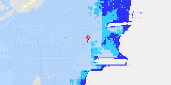 Ekstrem regn på Hvidovre Strandvej 10