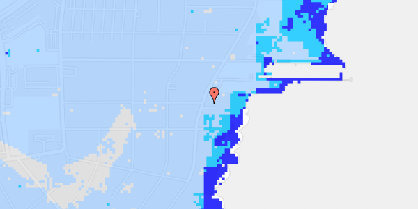 Ekstrem regn på Hvidovre Strandvej 41