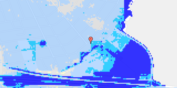 Ekstrem regn på Hvidovre Strandvej 107