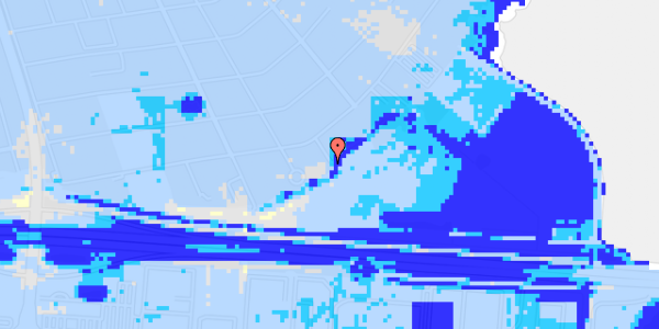 Ekstrem regn på Hvidovre Strandvej 121D