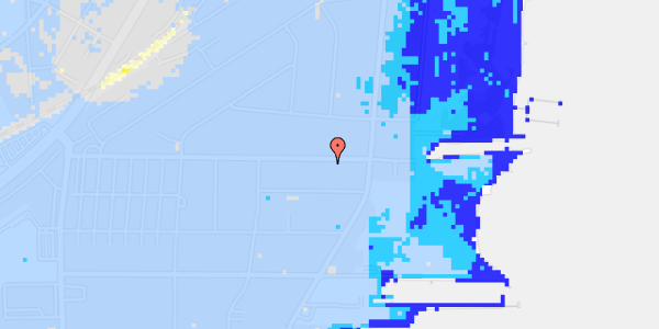 Ekstrem regn på Lodsvej 60A