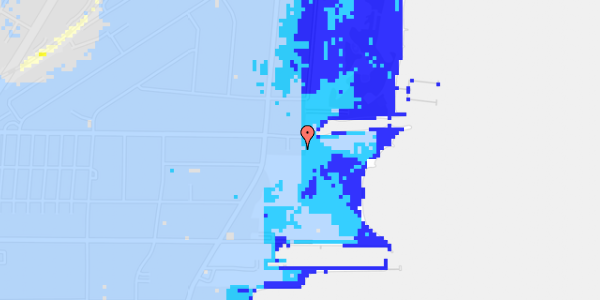 Ekstrem regn på Lodsvej 76B