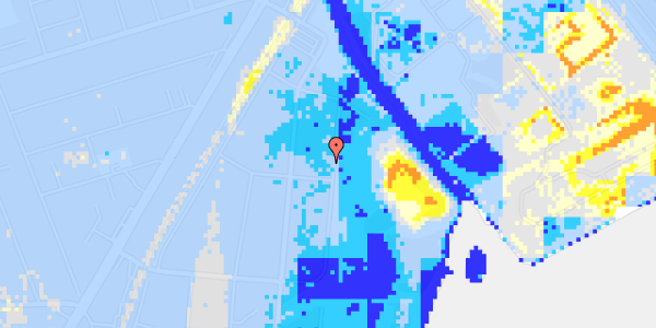 Ekstrem regn på Nordre Kystagervej 18