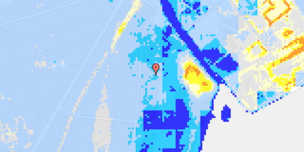 Ekstrem regn på Schradersvej 22