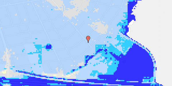 Ekstrem regn på Strandby Alle 56