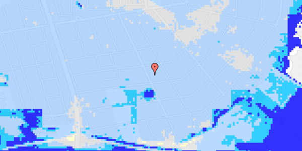 Ekstrem regn på Strandholms Alle 31