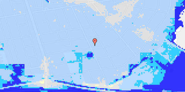 Ekstrem regn på Strandholms Alle 33