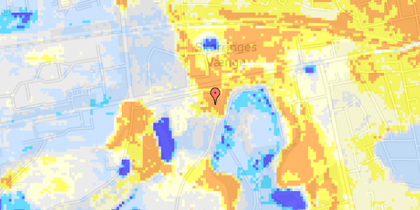 Ekstrem regn på Beredskabsvej 2, st. th