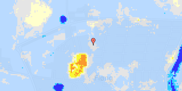 Ekstrem regn på Bredekær 6