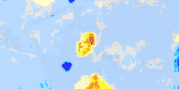 Ekstrem regn på Fløng Byvej 12, 1. 