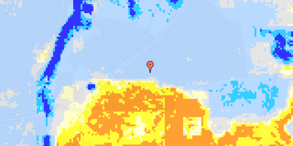 Ekstrem regn på Fritidshaven 165