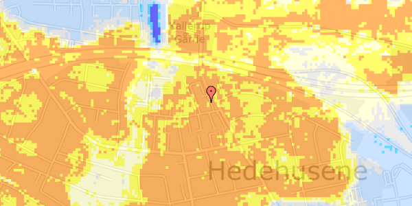 Ekstrem regn på Hedekæret 10, st. th