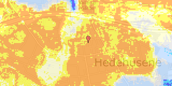 Ekstrem regn på Hedekæret 19, 1. th