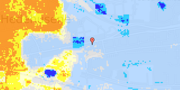 Ekstrem regn på Hovedgaden 355