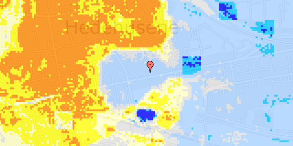 Ekstrem regn på Hovedgaden 470