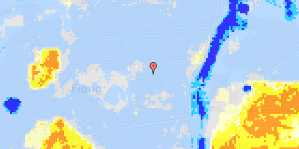 Ekstrem regn på Hovmarken 30