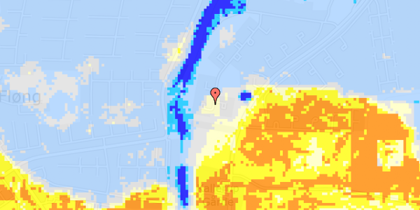 Ekstrem regn på Kalleruphaven 64