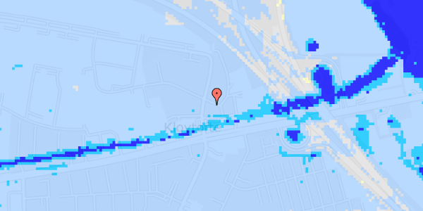 Ekstrem regn på Klovtoftegade 2, 1. 