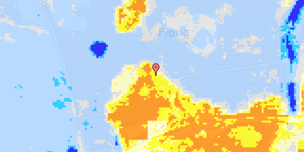 Ekstrem regn på Ligustervej 1