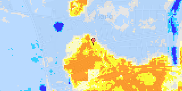 Ekstrem regn på Ligustervej 3