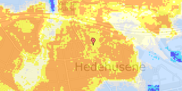 Ekstrem regn på Lyngmosen 6A