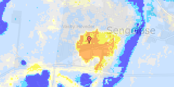 Ekstrem regn på Midtervej 3