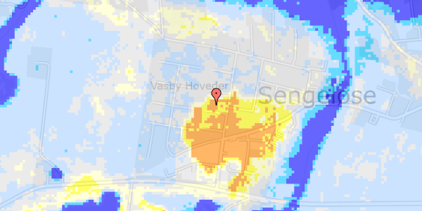 Ekstrem regn på Midtervej 17