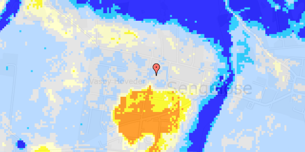 Ekstrem regn på Midtervej 20