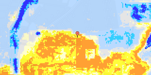 Ekstrem regn på Mosehaven 69