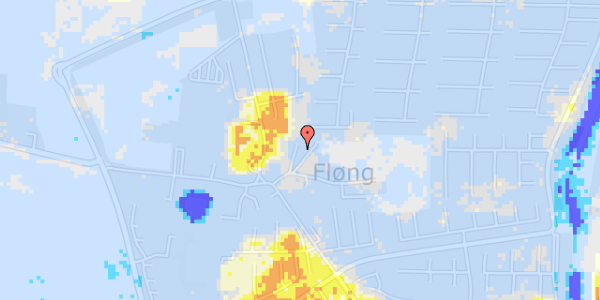 Ekstrem regn på Møllevej 13