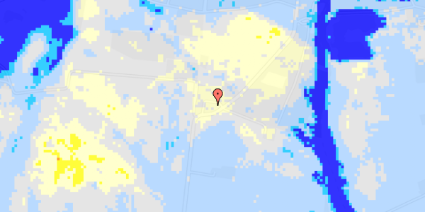 Ekstrem regn på Nybølle Vad 1