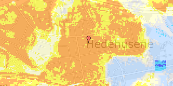 Ekstrem regn på Nøddebovej 7, 1. th