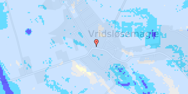 Ekstrem regn på Ole Rømers Vej 35