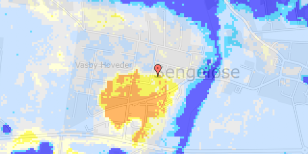 Ekstrem regn på Ryvej 10B