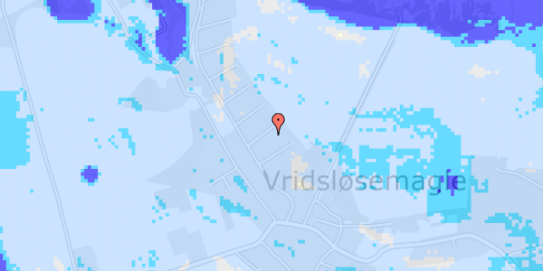 Ekstrem regn på Solager 13