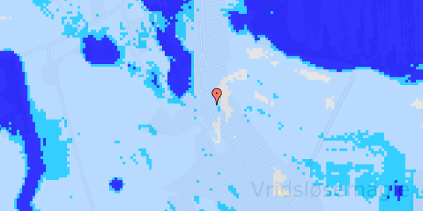 Ekstrem regn på Solager 43