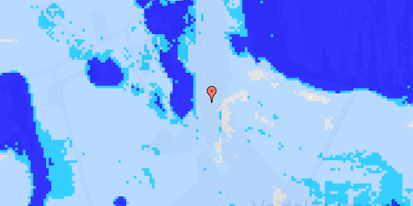 Ekstrem regn på Solager 51