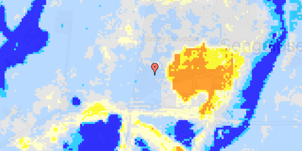 Ekstrem regn på Stendiget 7