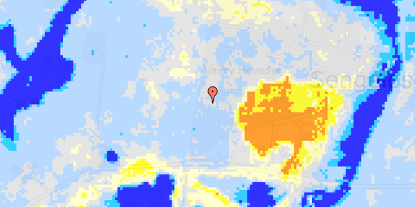 Ekstrem regn på Stendiget 37