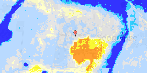 Ekstrem regn på Stendiget 46