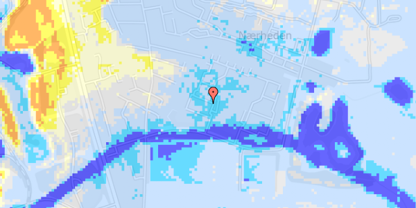 Ekstrem regn på Stenmøllen 21