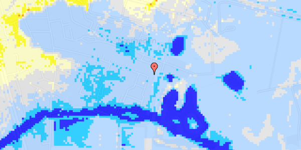 Ekstrem regn på Stenmøllen 123