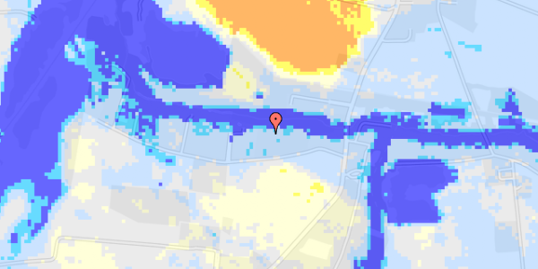 Ekstrem regn på Strømsvej 2