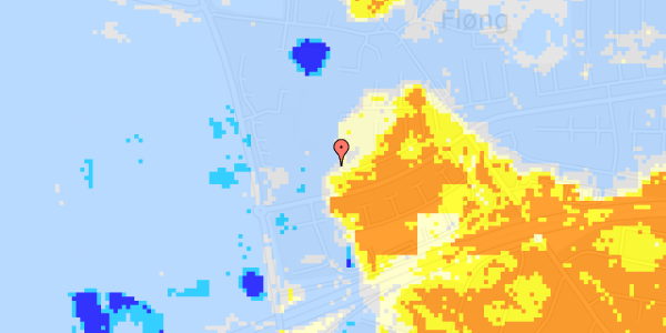 Ekstrem regn på Terningens Kvarter 1