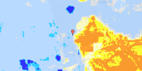 Ekstrem regn på Terningens Kvarter 13