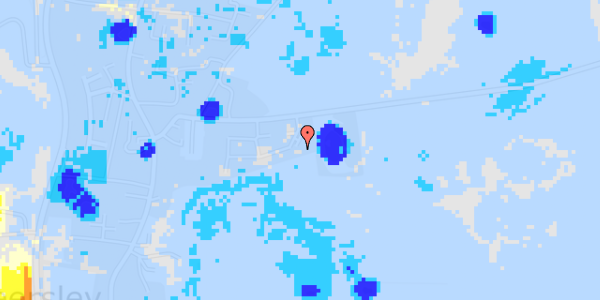 Ekstrem regn på Thorsager 26C