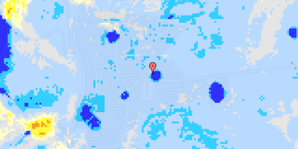 Ekstrem regn på Thorsbrovej 7